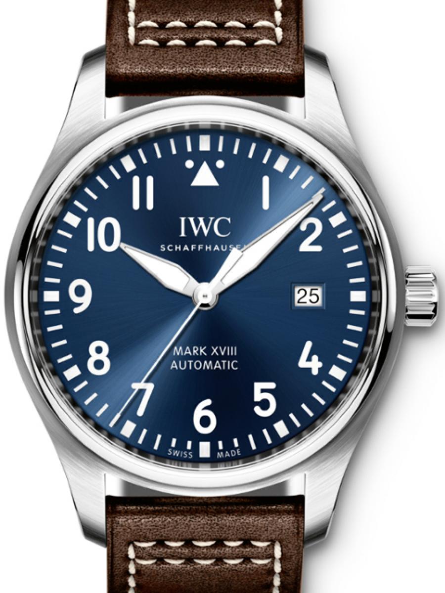 IWC パイロットウォッチ IW327010 ブルー “プティ・プランス” メンズ(ほぼ新品未使用)高価買取事例
