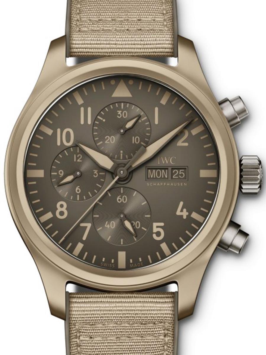 IWC パイロットウォッチ IW389103 ダークブラウン トップガン “モハーヴェ・デザート” メンズ(ほぼ新品未使用)