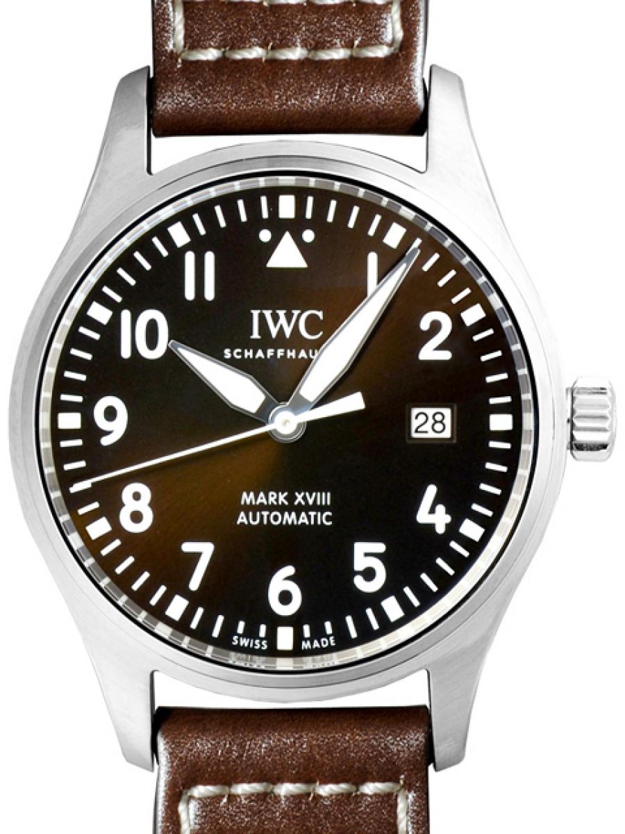 IWC パイロットウォッチ IW327003 ブラウン “アントワーヌ・ド・サンテグジュペリ” ユニセックスモデル(ほぼ新品未使用)高価買取事例