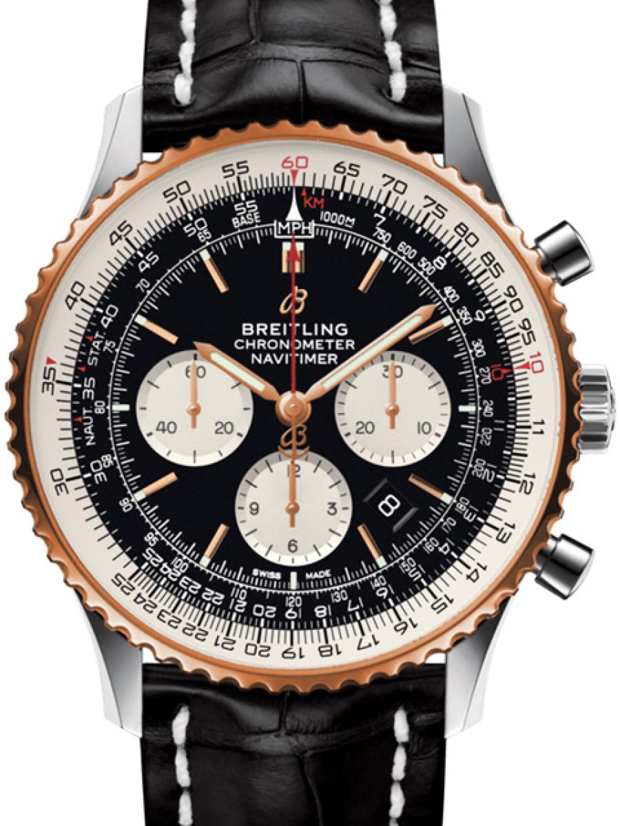 ブライトリング ナビタイマー U017B-1WBA ブラック 2018年新作 メンズ(新品未使用)