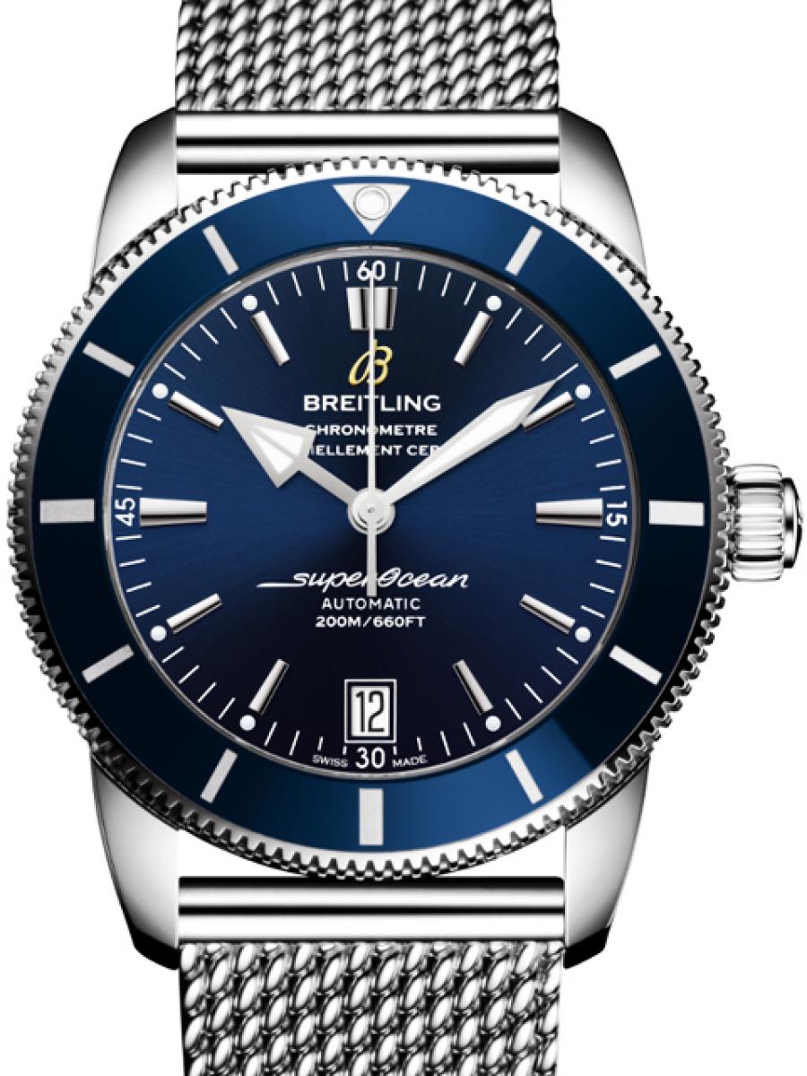 ブライトリング スーパーオーシャン A201C-1OCA ブルー メンズ(新品未使用)