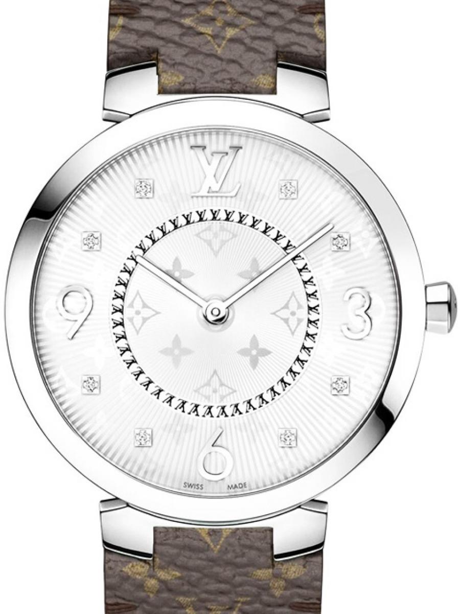 ルイヴィトン タンブール Q13MJZ シルバー レディース(新品未使用)