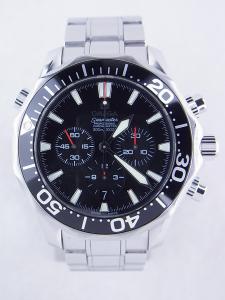 オメガ シーマスター 2594_52 割と綺麗な中古 内箱 外箱 保証書 余りコマ2つ