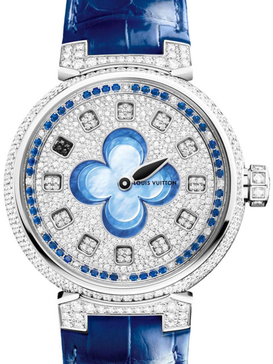 新品未使用　ルイヴィトン タンブール　ダイヤ婦人時計腕時計