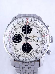 ブライトリング ナビタイマー A13330 Ｂ※キズ有、リューズ重い、文字盤ヤケ？ 内箱 外箱 保証書 余りコマ3つ