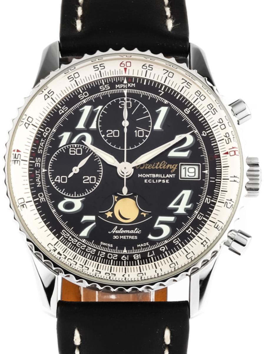 ブライトリング ナビタイマー A43030 ブラック メンズ(中古)