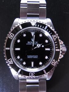 ロレックス サブマリーナ 14060M ＯＨ後未使用で綺麗な状態 保証書、純正ボックス、オーバーホール証明書