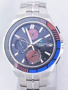 カシオ オシアナス OCW-S5000D-1AJF Ａ※綺麗な中古 内箱 外箱 保証書 余りコマ4つ