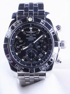 ブライトリング クロノマット AB0111 全体キズあり、ガラスコーティング剝がれ