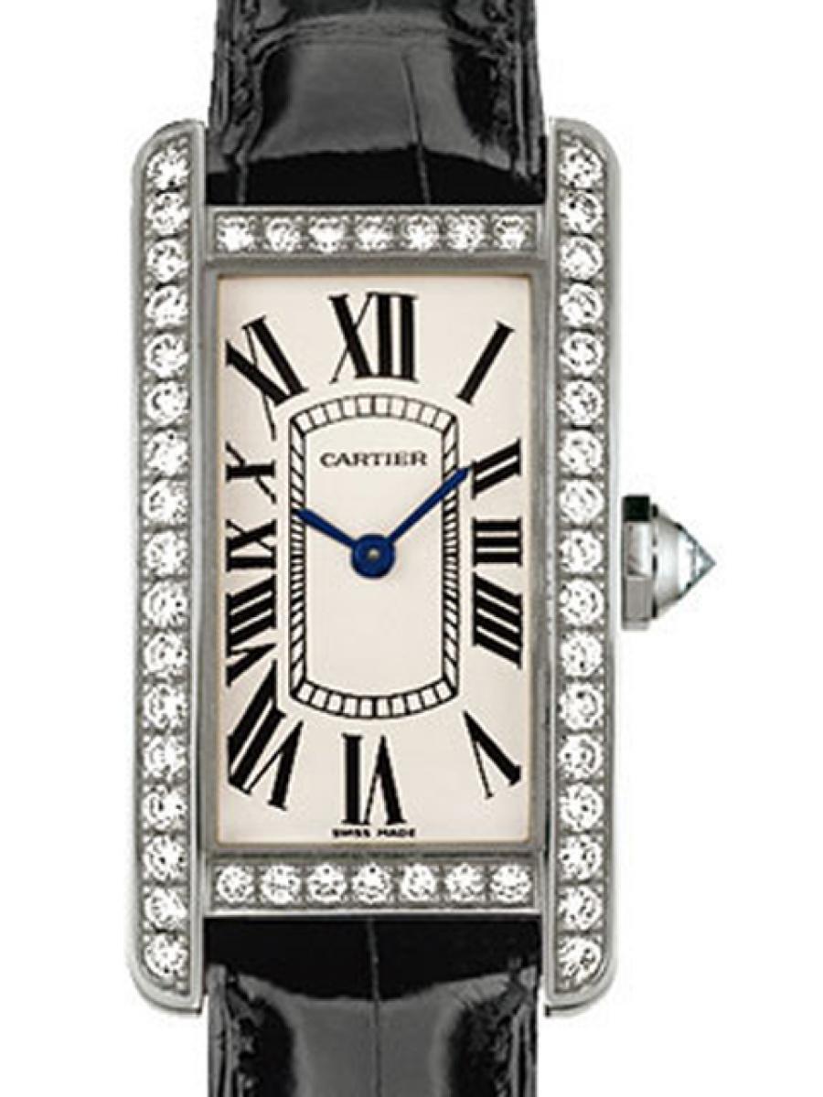 カルティエ タンク WJTA0003 ホワイト 人気モデル/18K/ダイヤモンド レディース SMサイズ(新品未使用)