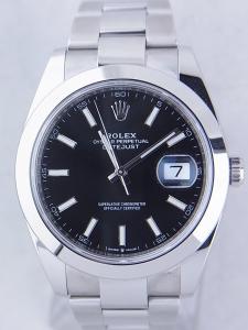 ロレックス デイトジャスト 126300 ※綺麗な中古 内箱 外箱 保証書