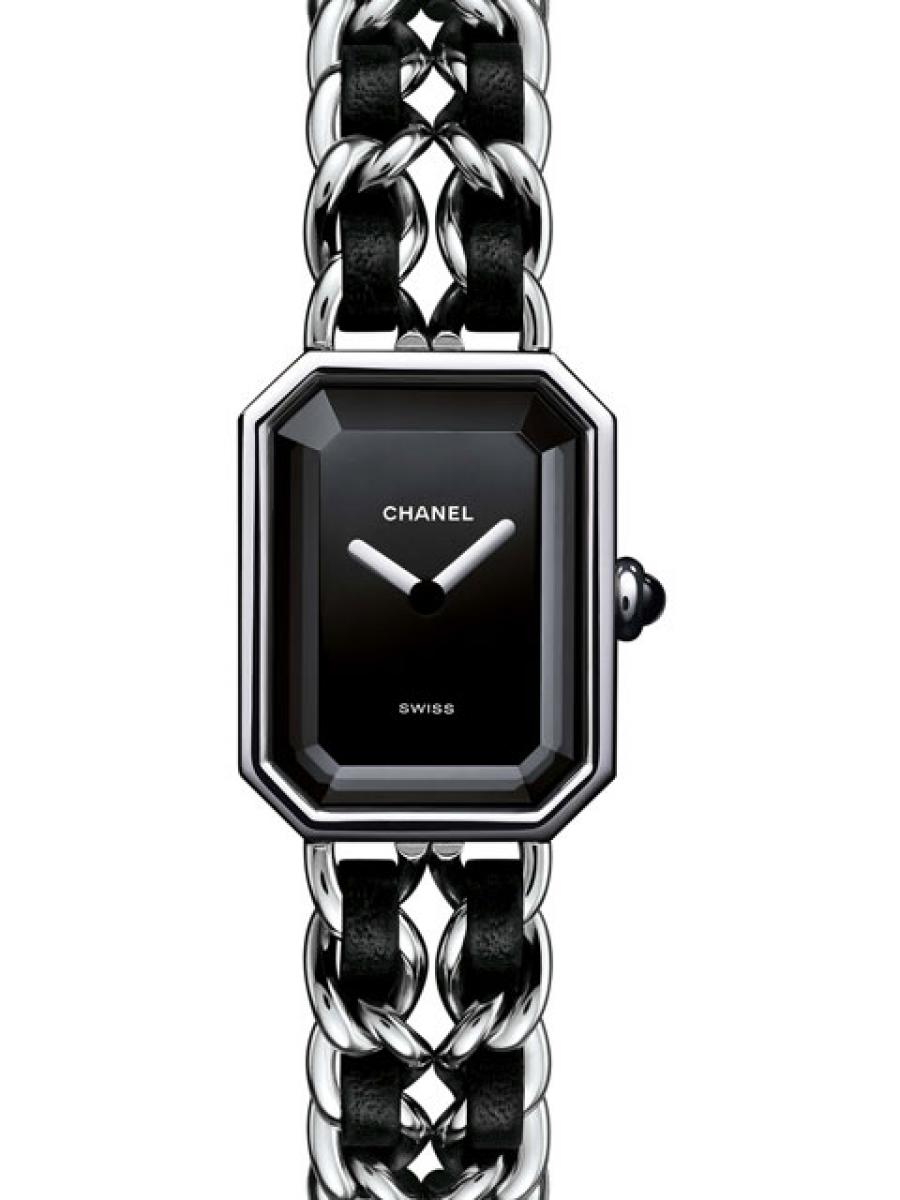 シャネル 腕時計 プルミエール H0451 黒腕時計