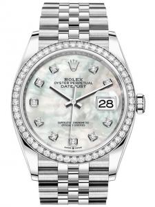 ロレックス デイトジャスト 126284RBR 新品未使用 内箱 外箱 保証書