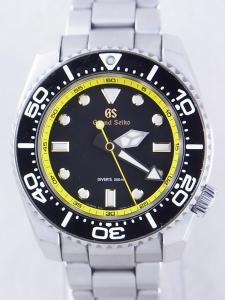 グランドセイコー 9Fクォーツ SBGX339 B※キズ多い、ベゼルハゲ、ベゼル回転不良 内箱、外箱、保証書