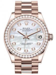 ロレックス デイトジャスト 278285RBR 新品未使用 内箱 外箱 保証書