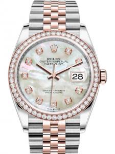 ロレックス デイトジャスト 126281RBRNG 新品未使用 内箱 外箱 保証書