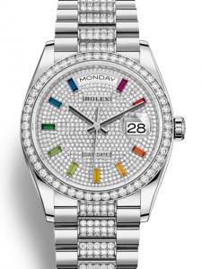 ロレックス デイデイト 128349RBR 新品未使用 内箱 外箱 保証書