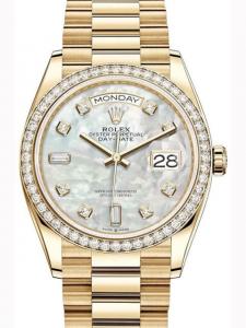 ロレックス デイデイト 128348RBRNA 新品未使用 内箱 外箱 保証書