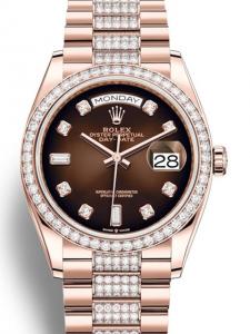 ロレックス デイデイト 128345RBRA 新品未使用 内箱 外箱 保証書 