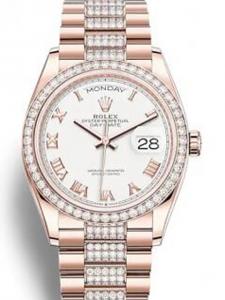 ロレックス デイデイト 128345RBR 新品未使用 内箱 外箱 保証書 