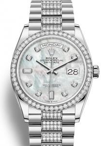 ロレックス デイデイト 128349RBRNA 新品未使用 内箱 外箱 保証書 