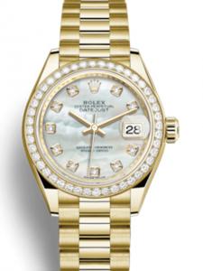 ロレックス レディデイトジャスト 279138RBR 新品未使用 内箱 外箱 保証書 