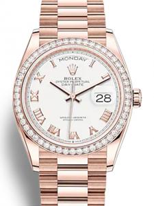 ロレックス デイデイト 128345RBR 新品未使用 内箱 外箱 保証書 