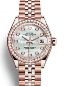ロレックス レディデイトジャスト 279135RBRNG 新品未使用 内箱 外箱 保証書 