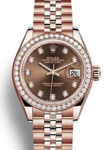 ロレックス レディデイトジャスト 279135RBRG 新品未使用 内箱 外箱 保証書 