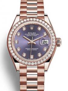 ロレックス レディデイトジャスト 279135RBRG 新品未使用 内箱 外箱 保証書 