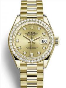 ロレックス レディデイトジャスト 279138RBRG 新品未使用 内箱 外箱 保証書 