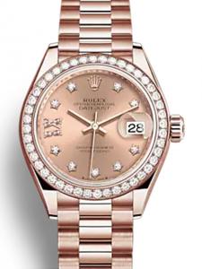 ロレックス レディデイトジャスト 279135RBRG 新品未使用 内箱 外箱 保証書 