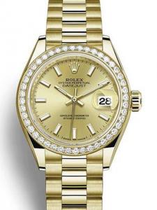 ロレックス レディデイトジャスト 279138RBR 新品未使用 内箱 外箱 保証書 