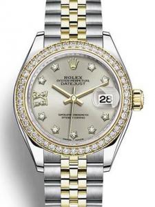 ロレックス レディデイトジャスト 279383RBR 新品未使用 内箱 外箱 保証書 