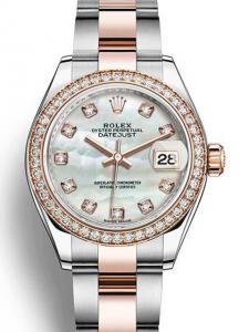 ロレックス レディデイトジャスト 279381 新品未使用 内箱 外箱 保証書