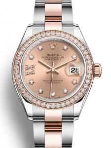 ロレックス レディデイトジャスト 279381 新品未使用 内箱 外箱 保証書