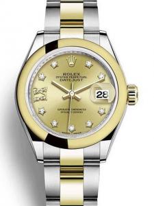 ロレックス レディデイトジャスト 279163G 新品未使用 内箱 外箱 保証書