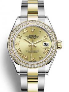 ロレックス レディデイトジャスト 279383RBR 新品未使用 内箱 外箱 保証書 