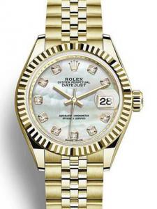 ロレックス レディデイトジャスト 279178NG 新品未使用 内箱 外箱 保証書 