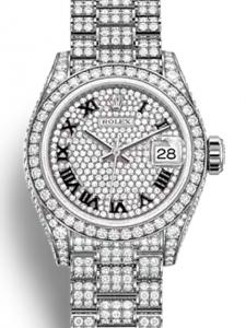 ロレックス レディデイトジャスト 279458RBR 新品未使用 内箱 外箱 保証書