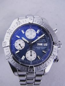 ブライトリング スーパーオーシャン A13340 AB※小傷あり、ベルトヨレあり 内箱、外箱、保証書