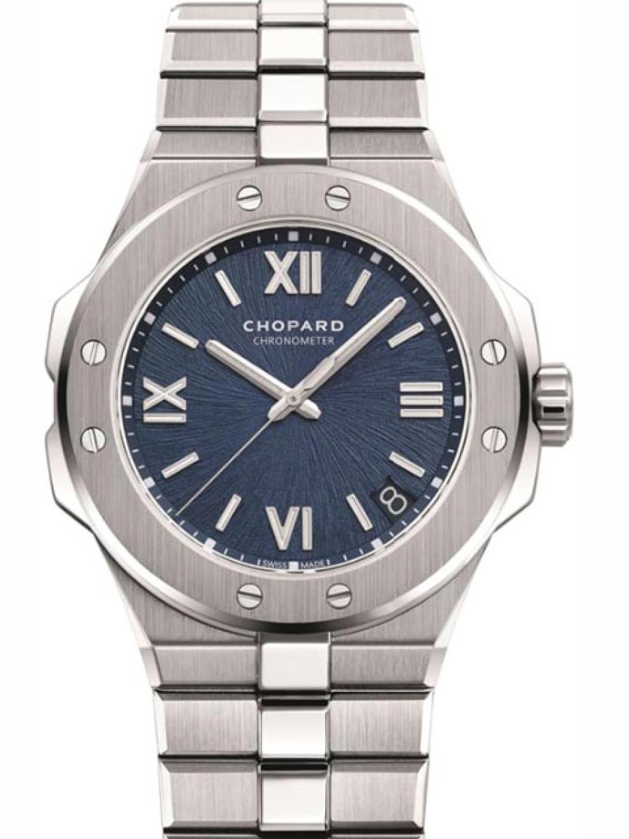 ショパール Chopard アルパインイーグル 36 298601-3001 ブルー文字盤  腕時計 メンズ