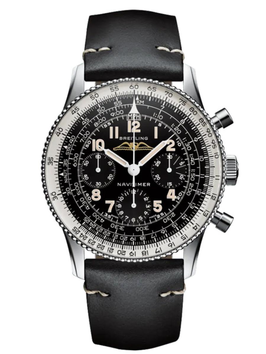 ブライトリング ナビタイマー AB0910371B1X1 ブラック ブライトリングナビタイマー REF. 806 1959 リ・エディション AB09103  黒 1959年 メンズ　ブライトリングB09 (マニュファクチール)　(新品未使用)