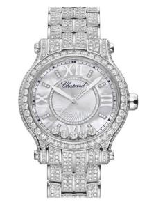 ショパール ハッピースポーツラウンド 275378-1001 新品未使用 内箱 外箱 保証書