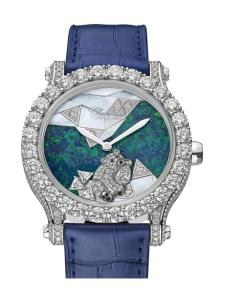 ショパール ハッピースポーツラウンド 274425-1001 新品未使用 内箱外箱保証書