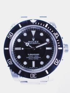 ロレックス サブマリーナ 114060 中古、傷少しあり 内箱、外箱、保証書