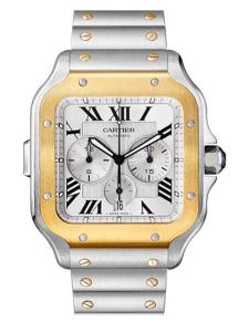 カルティエ サントス W2SA0008 新品未使用 内箱 外箱 保証書 