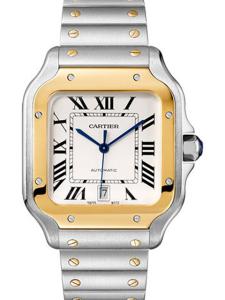 カルティエ サントス W2SA0009 新品未使用 内箱 外箱 保証書