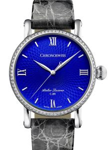 クロノスイス アーティストコレクション CH-2893-1-DE1-BL 新品未使用 内箱 外箱 保証書