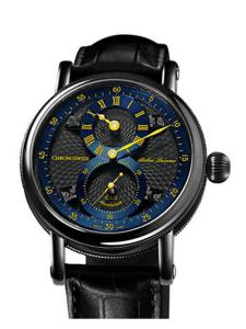 クロノスイス レギュレーター CH-1245-3-BKBL 新品未使用 内箱 外箱 保証書 